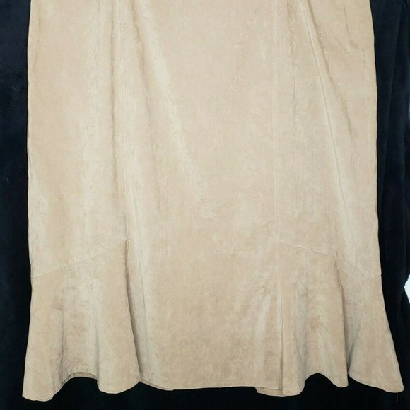 Cato Dresses & Skirts - Cato Flounce Hem Midi Skirt Stretch Size 22W
